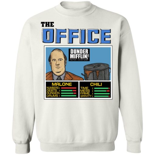 Dunder Mifflin The Office Malone Chili T-Shirts, Hoodies, Sweater 4