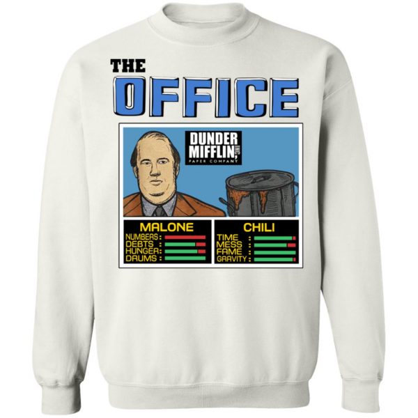 Dunder Mifflin The Office Malone Chili T-Shirts, Hoodies, Sweater 4