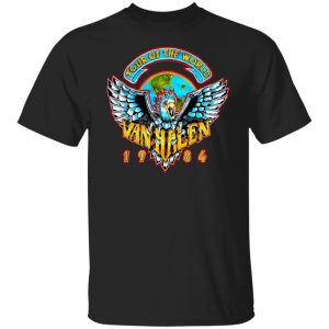 Van Halen 1984 Tour Of The World T-Shirts, Hoodies, Sweater Music