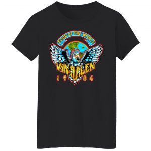 Van Halen 1984 Tour Of The World T-Shirts, Hoodies, Sweater 6