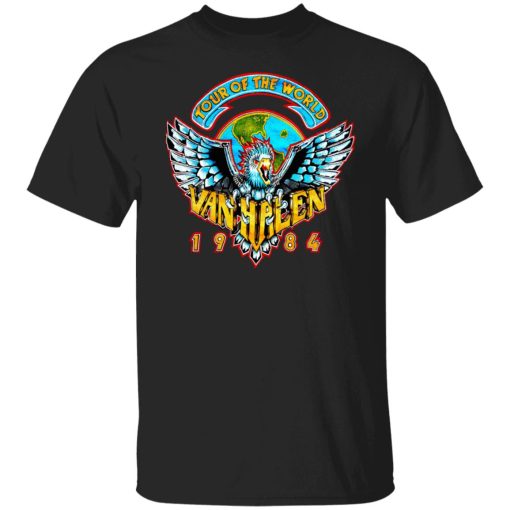 Van Halen 1984 Tour Of The World T-Shirts, Hoodies, Sweater