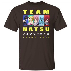 Team Natsu Fairy Tail Gray Lucy Natsu Happy Erza T-Shirts, Hoodies, Sweater Gaming 2