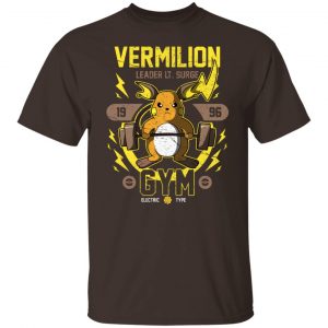 Vermilion Gym Leader Lt Surge 1996 Gym T-Shirts, Hoodies, Sweater 13