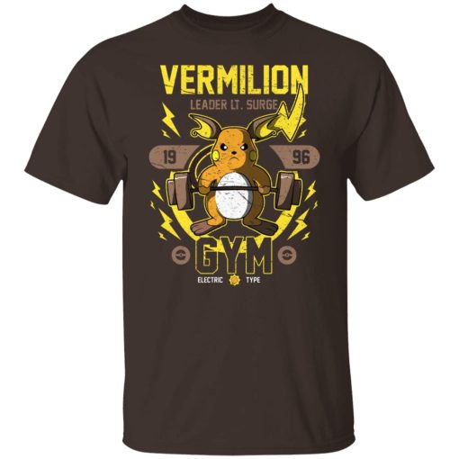 Vermilion Gym Leader Lt Surge 1996 Gym T-Shirts, Hoodies, Sweater 2