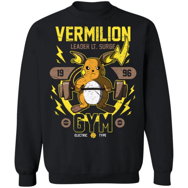 Vermilion Gym Leader Lt Surge 1996 Gym T-Shirts, Hoodies, Sweater 11