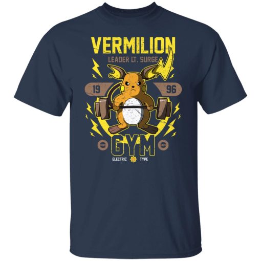 Vermilion Gym Leader Lt Surge 1996 Gym T-Shirts, Hoodies, Sweater 3