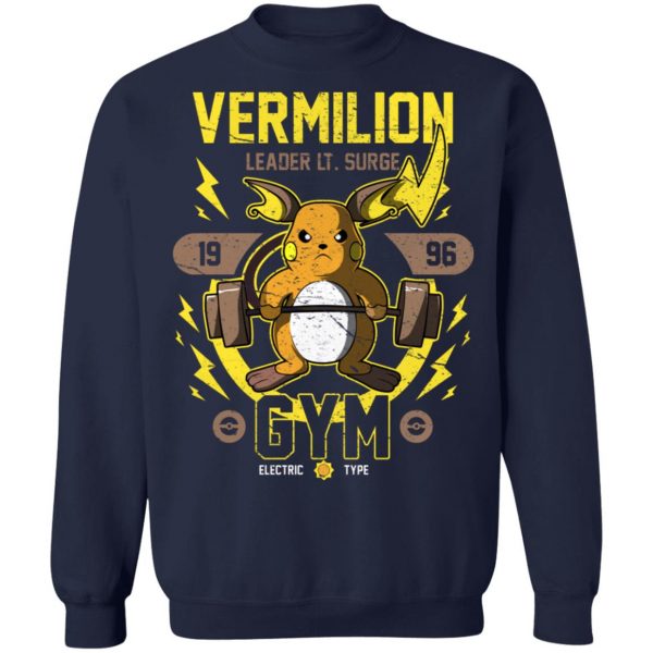 Vermilion Gym Leader Lt Surge 1996 Gym T-Shirts, Hoodies, Sweater 12