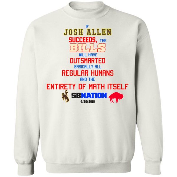 If Josh Allen Succeeds The Bills Will Here Outsmarted Basically All Regular Humans And The Entirety Of Math Itself Nation T-Shirts, Hoodies, Sweater 11