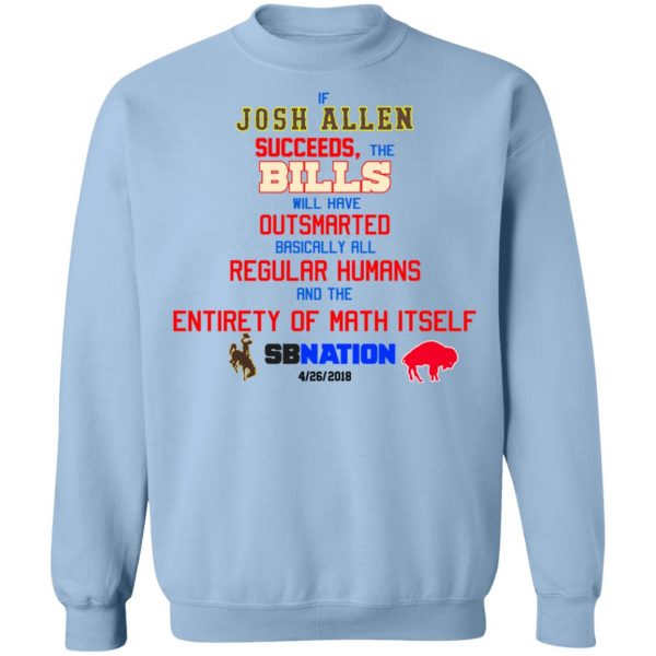 If Josh Allen Succeeds The Bills Will Here Outsmarted Basically All Regular Humans And The Entirety Of Math Itself Nation T-Shirts, Hoodies, Sweater 12