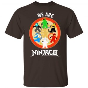 We Are Ninjago Ten Years Of Spinjitzu T-Shirts, Hoodies, Sweater Gaming 2