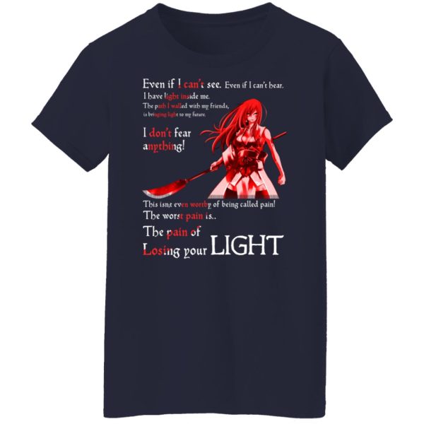 Fairy Tail Erza Scarlet Kimono Even If I Can’t See Even If I Can’t Bear T-Shirts, Hoodies, Sweater Apparel 8