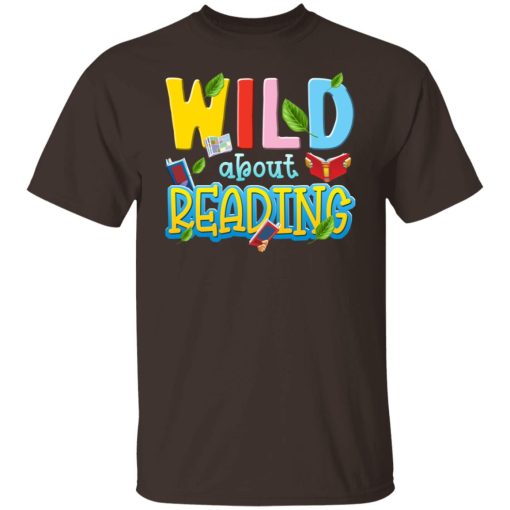 Wild About Reading Book Lover Reader T-Shirts, Hoodies, Sweater 8