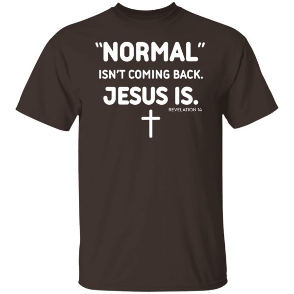 Normal Isn’t Coming Back Jesus Is Revelation 14 T-Shirts, Hoodies, Sweater Apparel 10