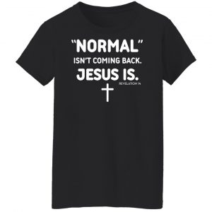 Normal Isn't Coming Back Jesus Is Revelation 14 T-Shirts, Hoodies, Sweater 22