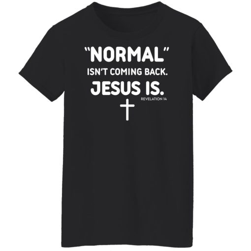 Normal Isn't Coming Back Jesus Is Revelation 14 T-Shirts, Hoodies, Sweater 11