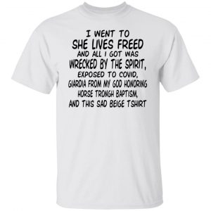 I Went To She Lives Freed And All I Got Was Wrecked By The Spirit Exposed To Covid T-Shirts, Hoodies, Sweater 19