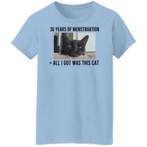 36 Years Of Menstruation All I Got Was This Cat T-Shirts, Hoodies, Sweater 21