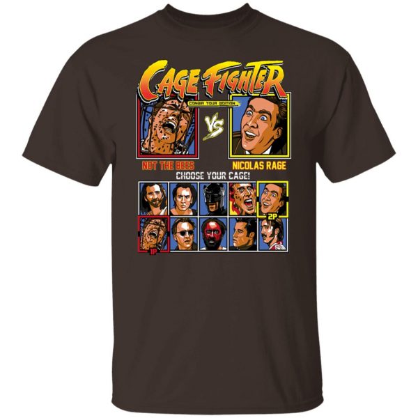 Cage Fighter Conair Tour Edition Not The Bees Nicolas Rage T-Shirts, Hoodies, Sweater Apparel 10