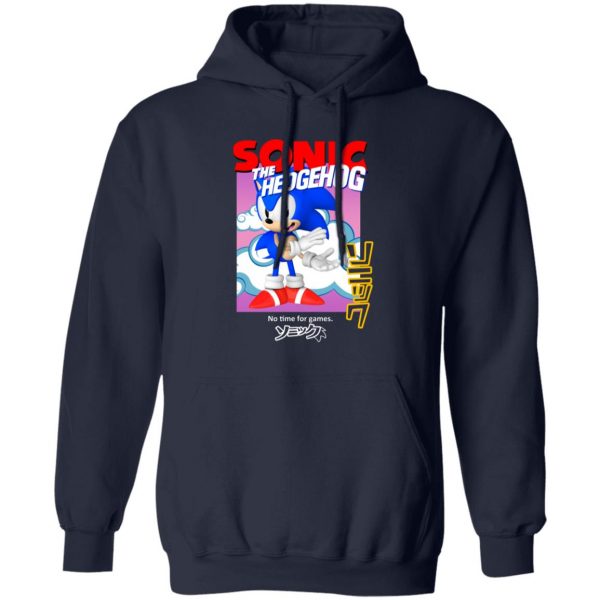 Sonic The Hedgehog No Time For Games T-Shirts, Hoodies, Sweater 2