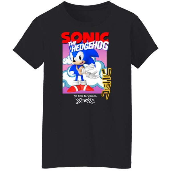 Sonic The Hedgehog No Time For Games T-Shirts, Hoodies, Sweater 4