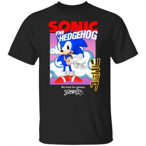 Sonic The Hedgehog No Time For Games T-Shirts, Hoodies, Sweater 6
