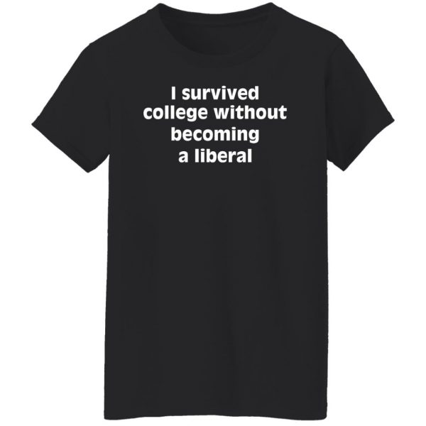 I Survived College Without Becoming A Liberal F T-Shirts, Hoodies, Sweater 17