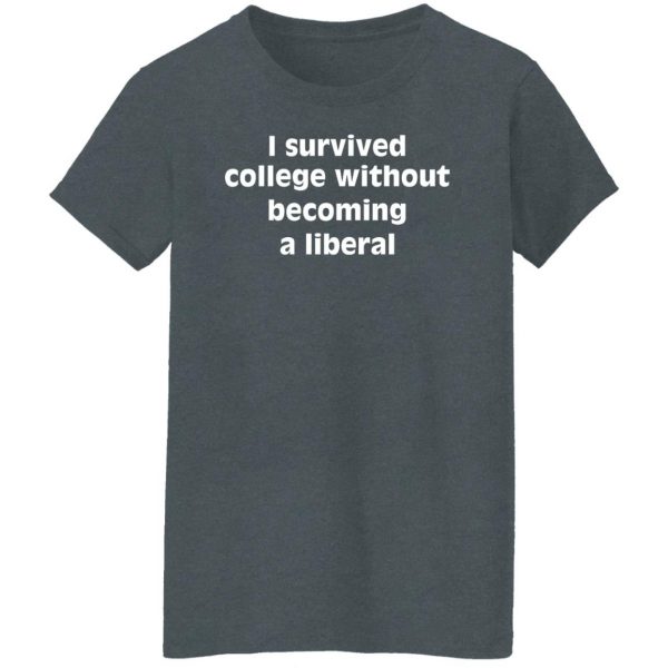 I Survived College Without Becoming A Liberal F T-Shirts, Hoodies, Sweater 19
