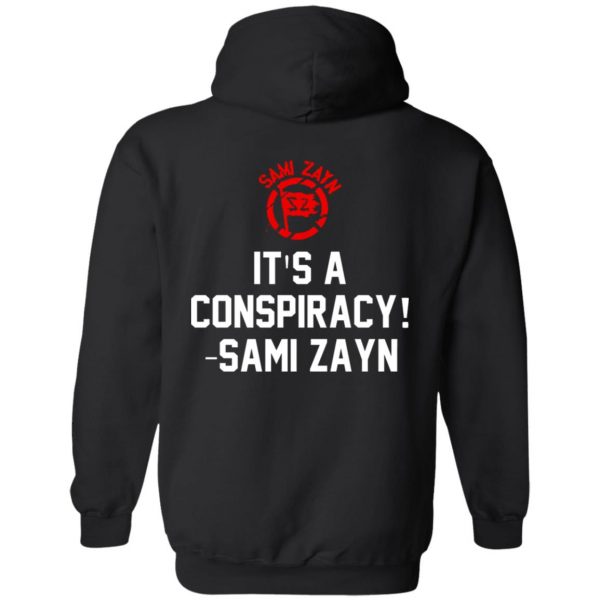Sami Zayn Vs The World It's A Conspiracy T-Shirts, Hoodies, Sweater 2