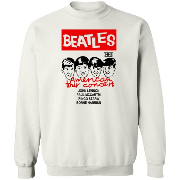Beatles American Tour Concert T-Shirts, Hoodies, Sweater 2