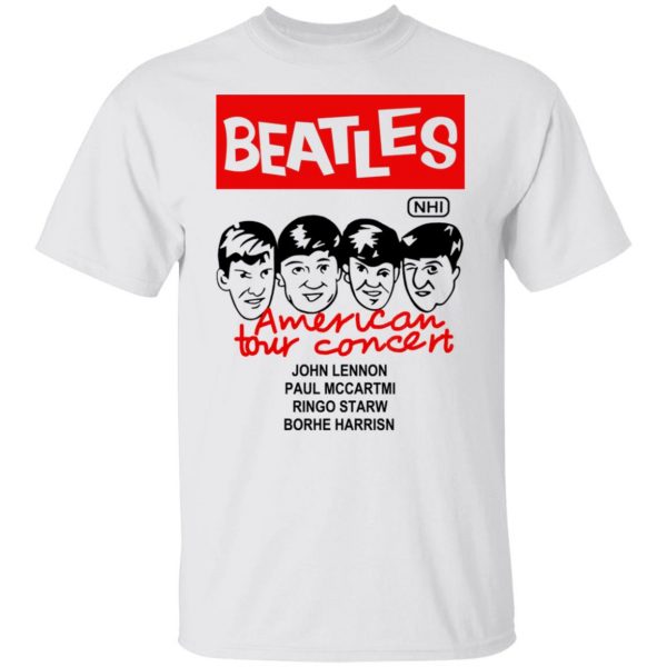 Beatles American Tour Concert T-Shirts, Hoodies, Sweater 3