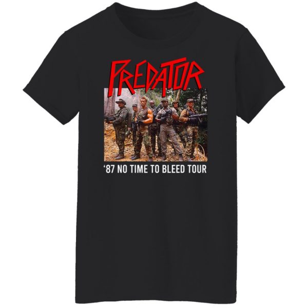 Predator 87 No Time To Bleed Tour T-Shirts, Hoodies, Sweater 4