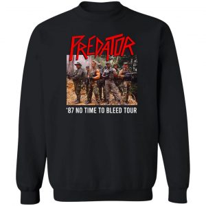 Predator 87 No Time To Bleed Tour T-Shirts, Hoodies, Sweater 5