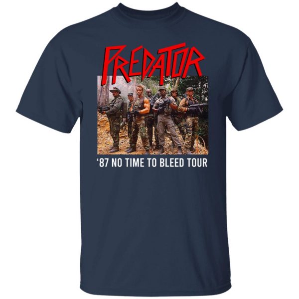 Predator 87 No Time To Bleed Tour T-Shirts, Hoodies, Sweater 3