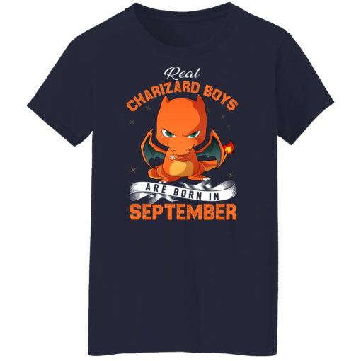 Real Charizard Boys Are Born In September T-Shirts, Hoodies, Sweater - Image 12