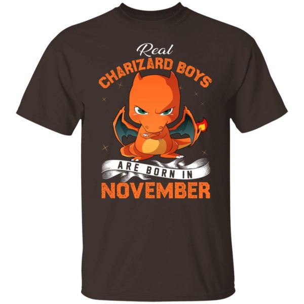 Real Charizard Boys Are Born In November T-Shirts, Hoodies, Sweater 8