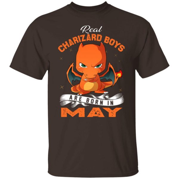 Real Charizard Boys Are Born In May T-Shirts, Hoodies, Sweater 8