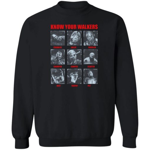 Know Your Walkers The Walking Dead T-Shirts, Hoodies, Sweater 2