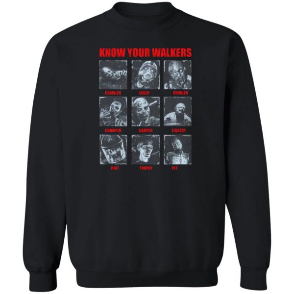 Know Your Walkers The Walking Dead T-Shirts, Hoodies, Sweater 2