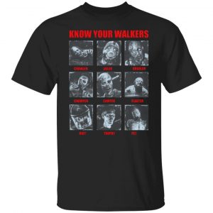 Know Your Walkers The Walking Dead T-Shirts, Hoodies, Sweater 6