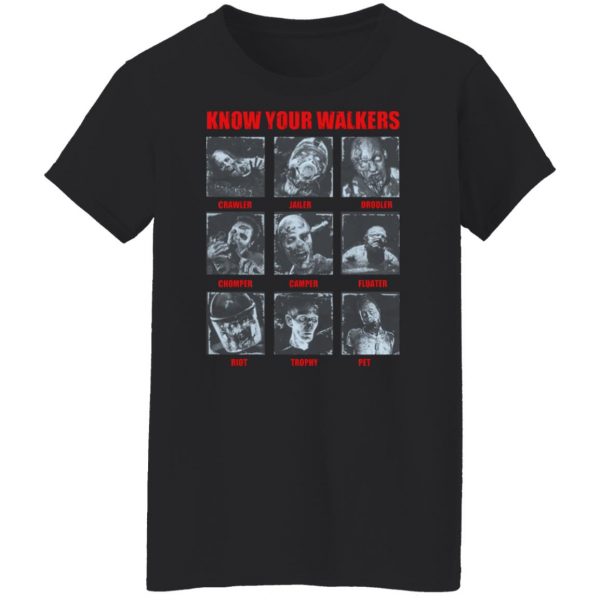 Know Your Walkers The Walking Dead T-Shirts, Hoodies, Sweater 4