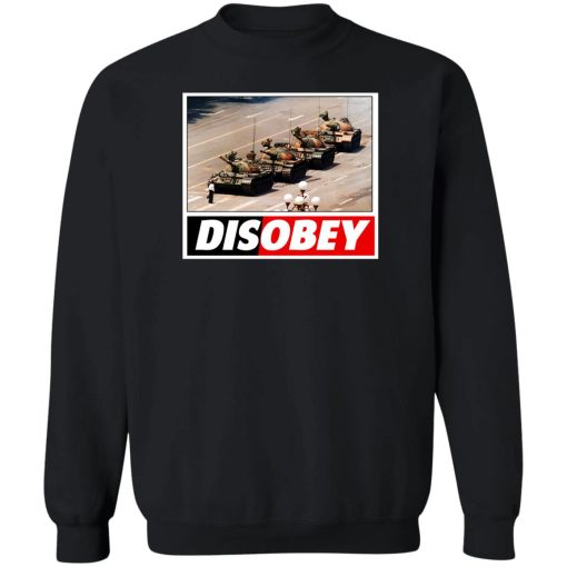 Tank Man Disobey 30th Anniversary T-Shirts, Hoodies, Sweater - Image 5