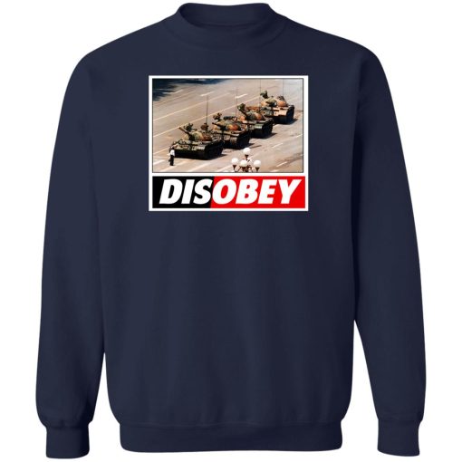 Tank Man Disobey 30th Anniversary T-Shirts, Hoodies, Sweater - Image 6