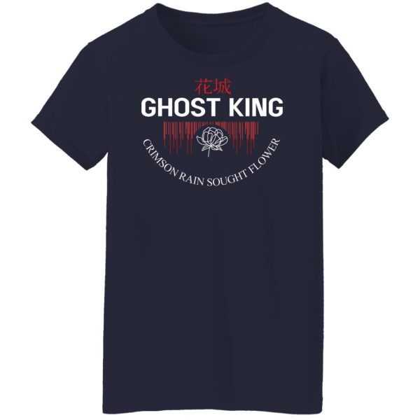 Ghost King Crimson Rain Sought Flower T-Shirts, Hoodies, Sweater 12