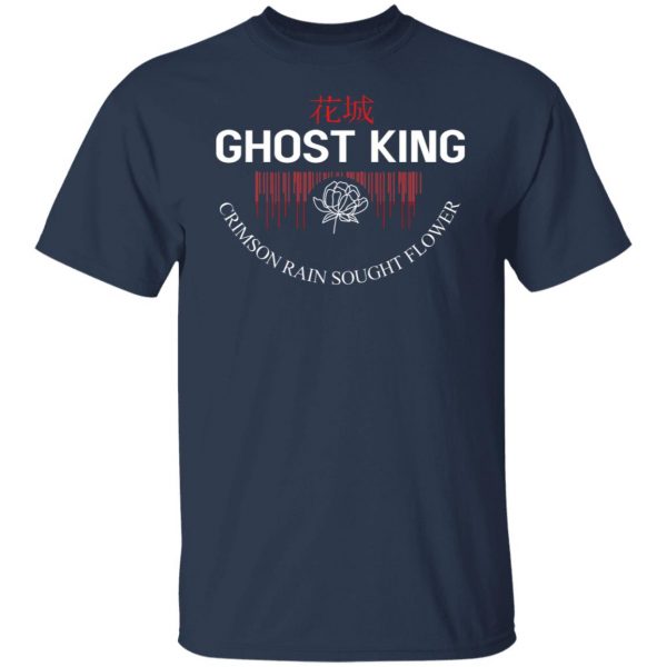 Ghost King Crimson Rain Sought Flower T-Shirts, Hoodies, Sweater 9