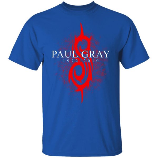 Paul Gray 1972 2010 T-Shirts, Hoodies, Sweater 10