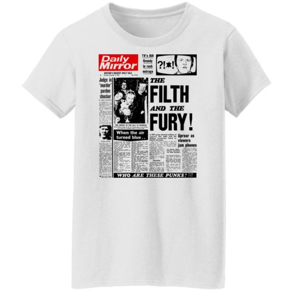 The Filth & The Fury Front Cover Picture T-Shirts, Hoodies, Sweater Apparel 13