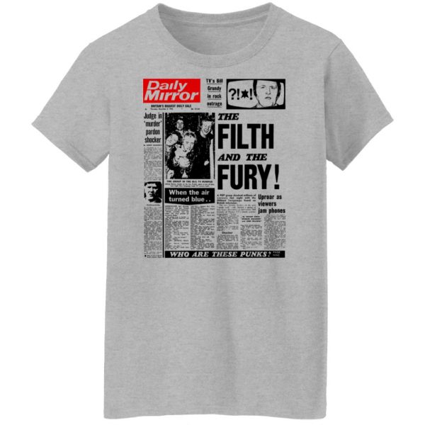 The Filth & The Fury Front Cover Picture T-Shirts, Hoodies, Sweater Apparel 14