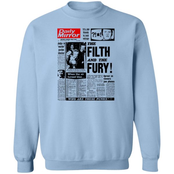 The Filth & The Fury Front Cover Picture T-Shirts, Hoodies, Sweater Apparel 8