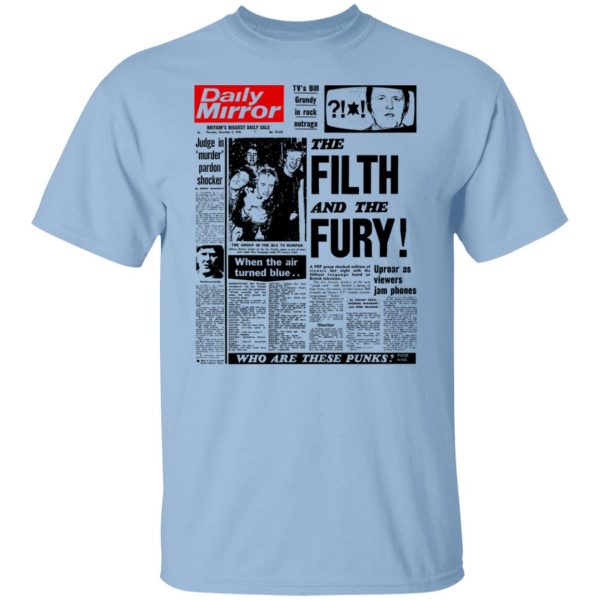 The Filth & The Fury Front Cover Picture T-Shirts, Hoodies, Sweater Apparel 9