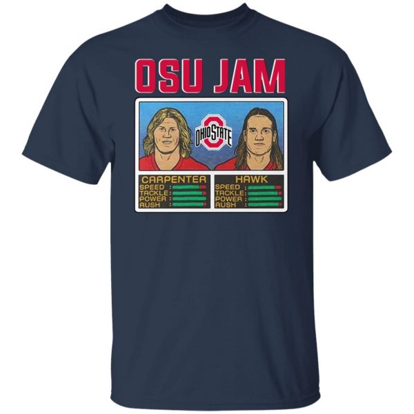 Osu Jam Ohio State Carpenter Hawk T-Shirts, Hoodies, Sweater Apparel 11